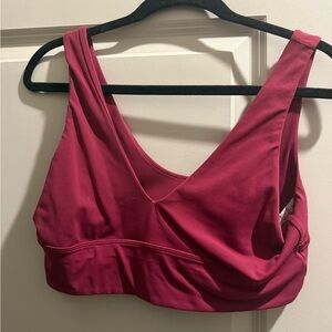 lululemon athletica Deep Pink Sports Bra